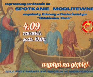 Zapraszamy na spotkania formacyjne