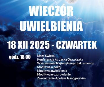 Grudniowy Wieczór Uwielbienia