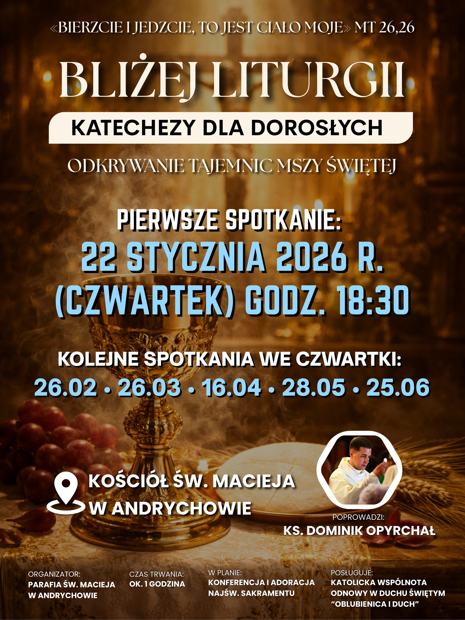 Zapraszamy na ketechezy dla dorosłych