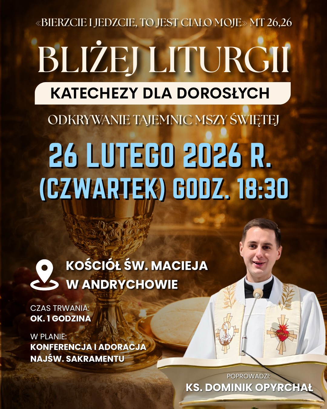 Zapraszamy na katechezę!