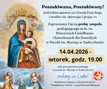 Szukamy Cię!