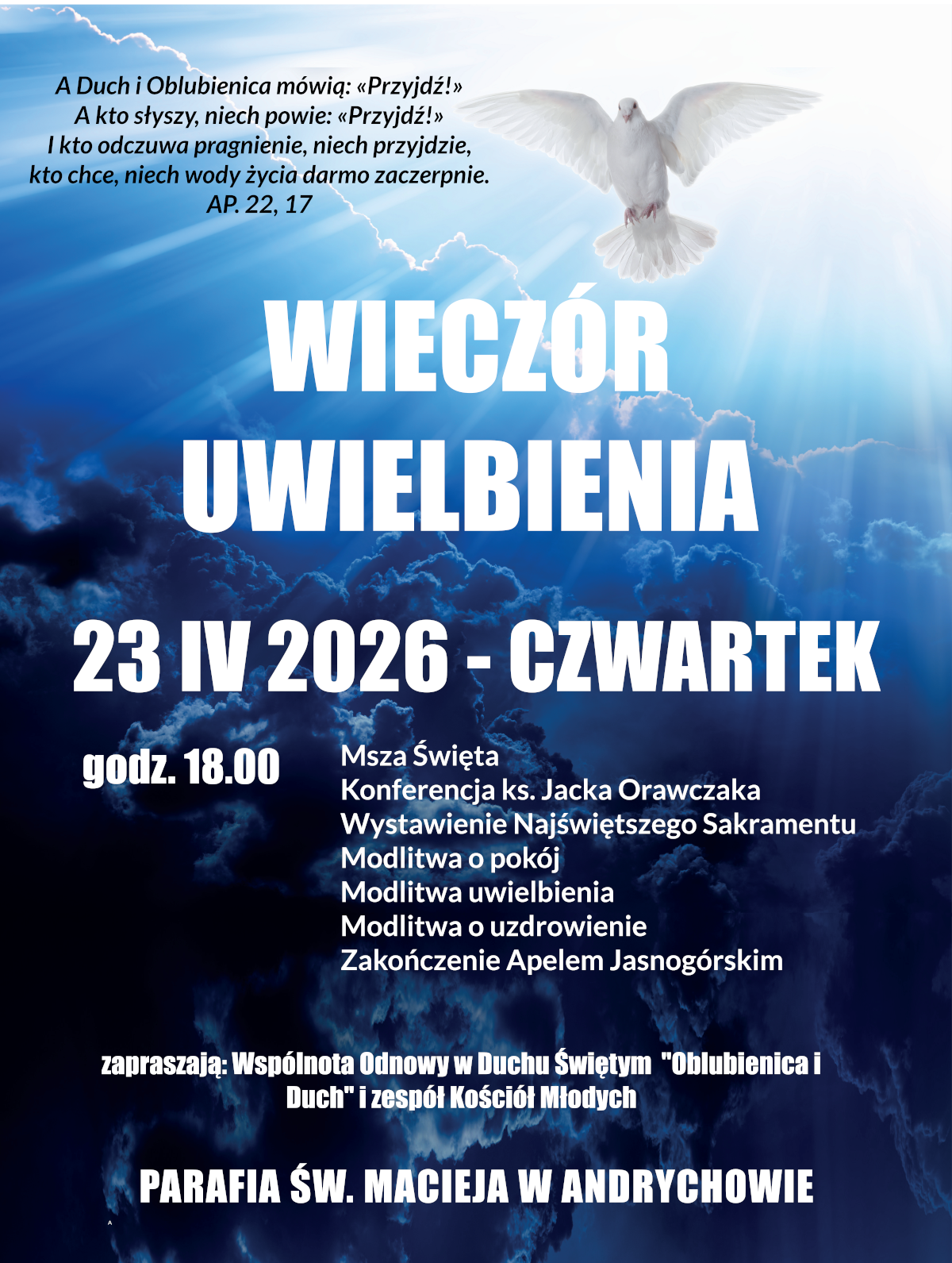 Uwielbiajmy Pana!